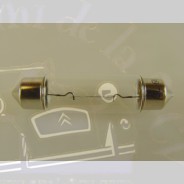 Ampoule navette 6V 10W feu arrière Traction 11 et 15CV