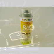 Aérosol de peinture pour peindre le carter moteur de la Traction en vert     