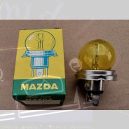 Ampoule 6 volts 45/ 6W Code Européen jaune stock d'époque avec la  lumière  pour l'éclairage de la veilleuse