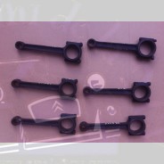 Ensemble de 6 bielles régulées diamètre 48 mm occasion Traction 15 / 6 + axes de pistons offerts