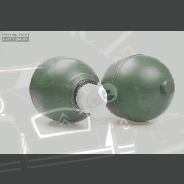 Paire de sphères de suspension arrière DS LHM