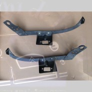 Paire de supports d'aile avant gauche et droit avec supports de phares pour Traction 11B large Pièces d'occasion