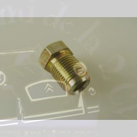 Ecrou raccord de conduite de frein sur cylindre supérieur ou inférieur Traction 15CV