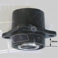 Silent bloc arrière de traverse Traction 11 BL et BN