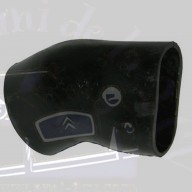 Durite de chauffage coudée inférieure côté tablier Traction 11 et 15cv