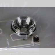 Optique de phare Cibié avec cerclage 349 Traction 11 et 15cv diamètre 197 mm