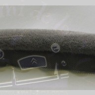 Bandeau de porte gris 19mm Traction 11 et 15cv