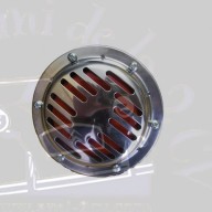 Klaxon , avertisseur chromé 12 volts pour Traction et autres voitures anciennes, du plus bel effet sous le capot