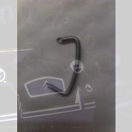 Pince de fixation de garniture de siège "nez de cochon"