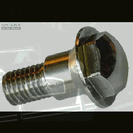Vis cache moyeu de roue en inox pour roue Pilote Traction 11 et 15cv