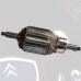 Induit complet Dynamo Citroën + collecteur 15cv