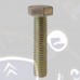 Boulon hexagonal  M 7 x 30 avec chevrons comme à l'origine
