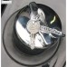 Bouchon de réservoir chromé à clé  avec Logo pour 2cv Dyane Méhari Ami diamètre 55 mm 2cv depuis 1954 Traction depuis Juillet 1952